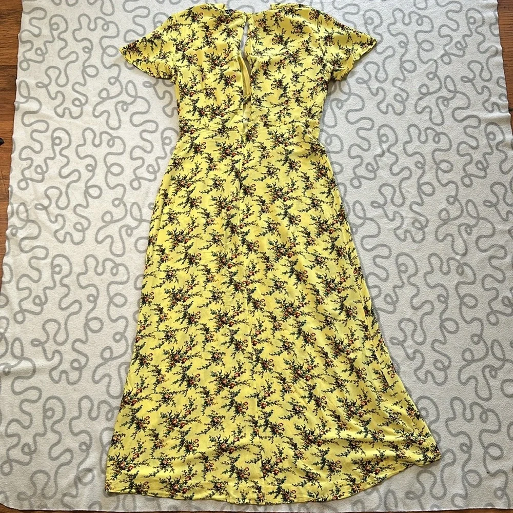 Sandro Paris Floral Print Midi Dress - Picture 2 of 7